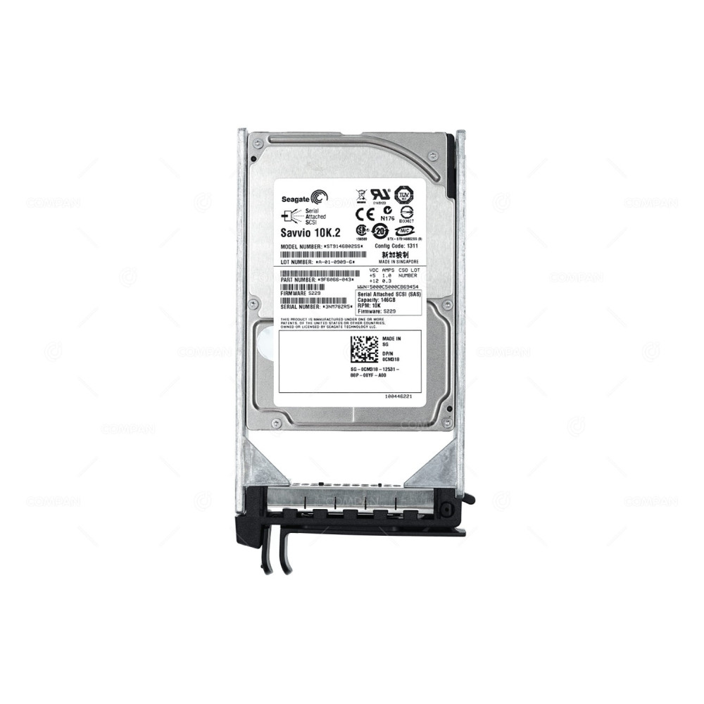 CM318 DELL HDD 146GB 10K SAS 3G 2.5" SFF HOT-SWAP